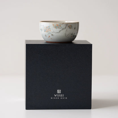 Tasse à thé en céramique bleu ciel Ru