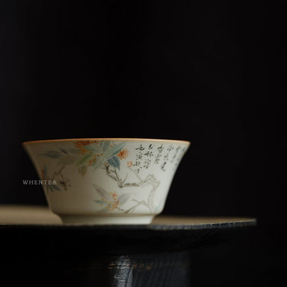 Tasse à thé en céramique bleu ciel Ru