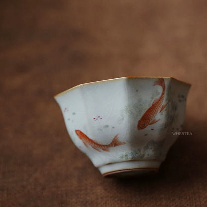 Tasse à thé en céramique bleu ciel Ru