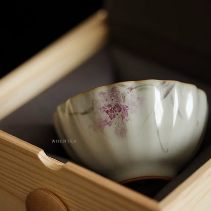 Tasse à thé en céramique bleu ciel Ru
